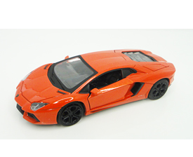 1:32 die-cast licensed pull back scale model with light - Lamborghini Aventador LP700-4