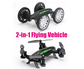 GPTOYS 2.4G 2-in-1 4WD flying vehicle